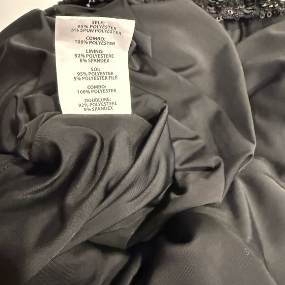 Ramy Brook Sequin Lila Black Dress Size 6 NWT - Picture 9 of 10